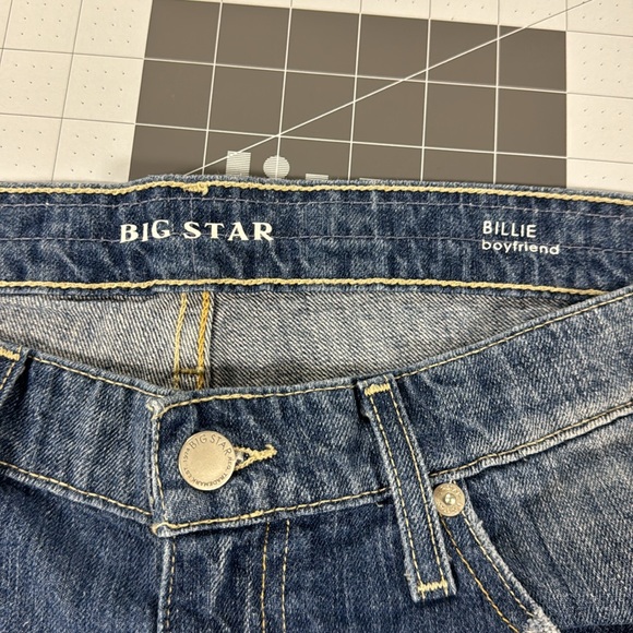 NWOT Big Star Billie Distressed Boyfriend Jeans - Picture 6 of 7